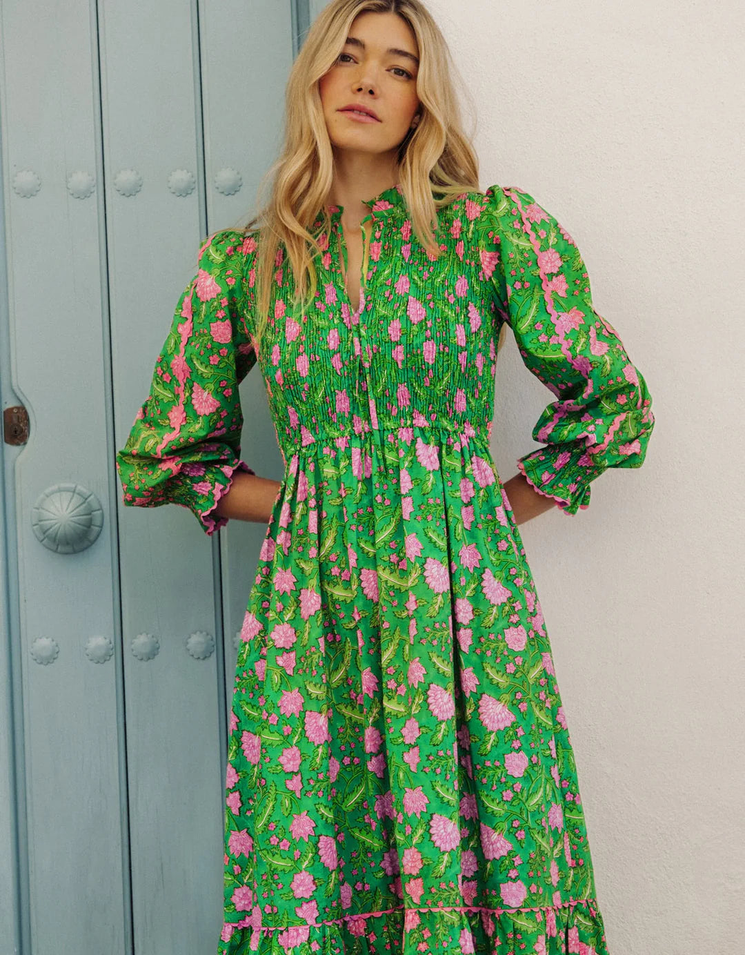 Pink City Prints - Izzy Dress  Bombay Sprout Ltd