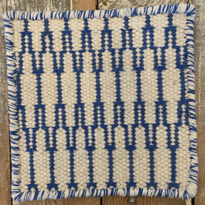 Stitch Hand Woven Wool Rug - Custom Colour & Size