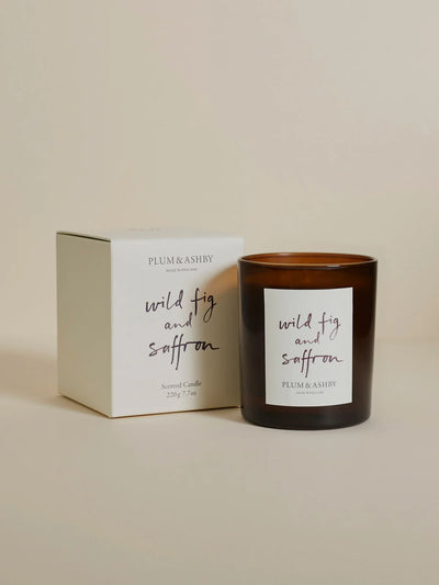 Plum & Ashby - Wild Fig & Saffron Candle