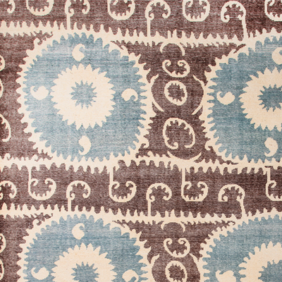 Khiva Hand Knotted Rug - Custom Colours & Size