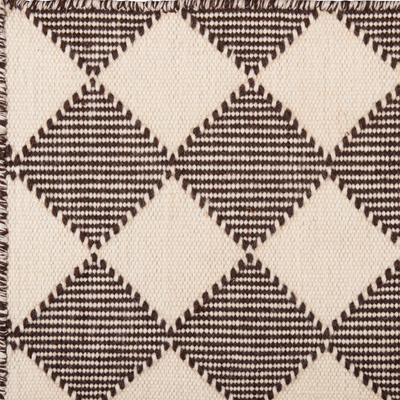 Thornham Diamond Flatweave Rug - Custom Colours & Size