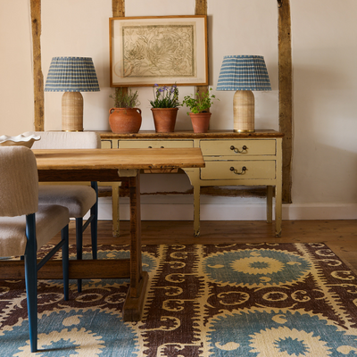 Khiva Hand Knotted Rug - Custom Colours & Size