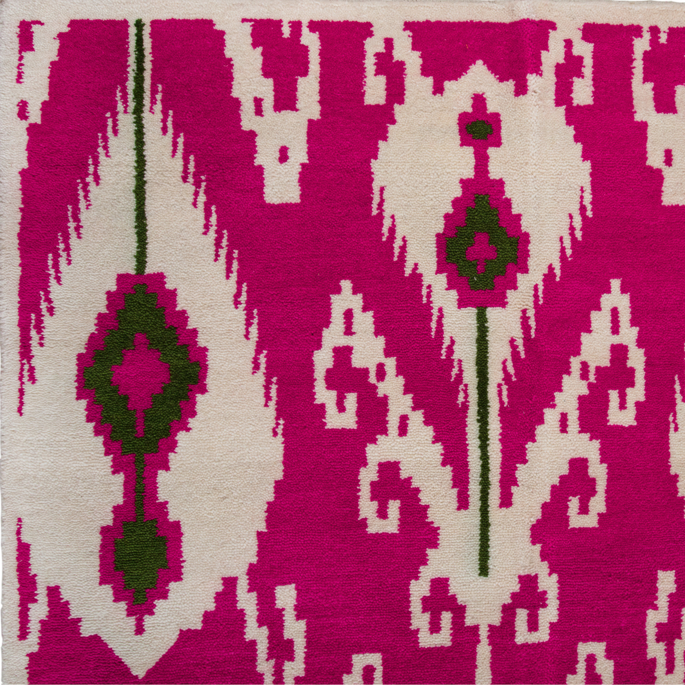 São Paulo Hand Knotted Rug - Rosa