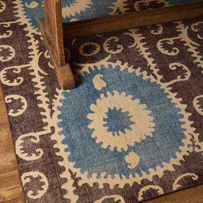 Khiva Hand Knotted Rug - Custom Colours & Size