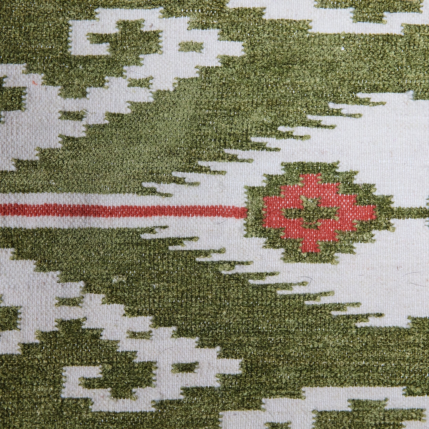 Sao Rug São Paulo Flatweave Rug - Jungle Green – Bombay Sprout Ltd