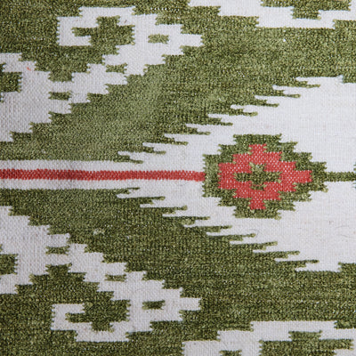 São Paulo Flatweave Rug - Jungle Green