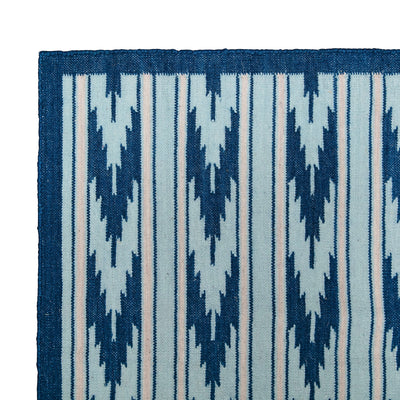 Salvador Flatweave Runner - Praia Blue