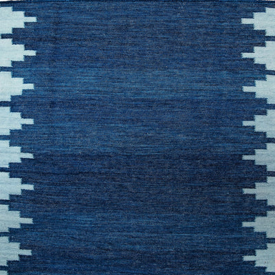 Cuiaba Flatweave Runner - Praia Blue