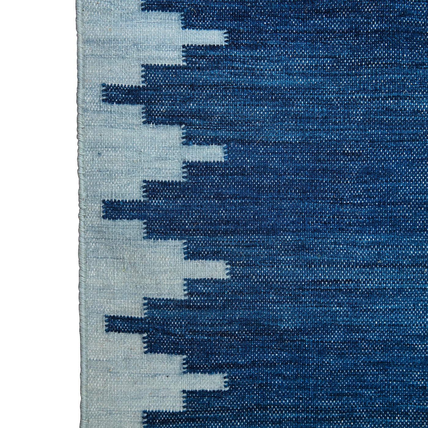 Cuiaba Flatweave Runner - Praia Blue