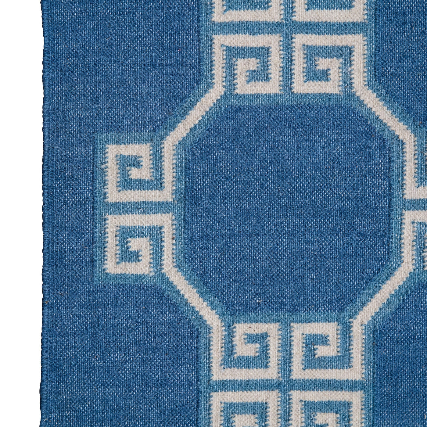 All Over Greek Key Flatweave Rug - Custom Colours & Size