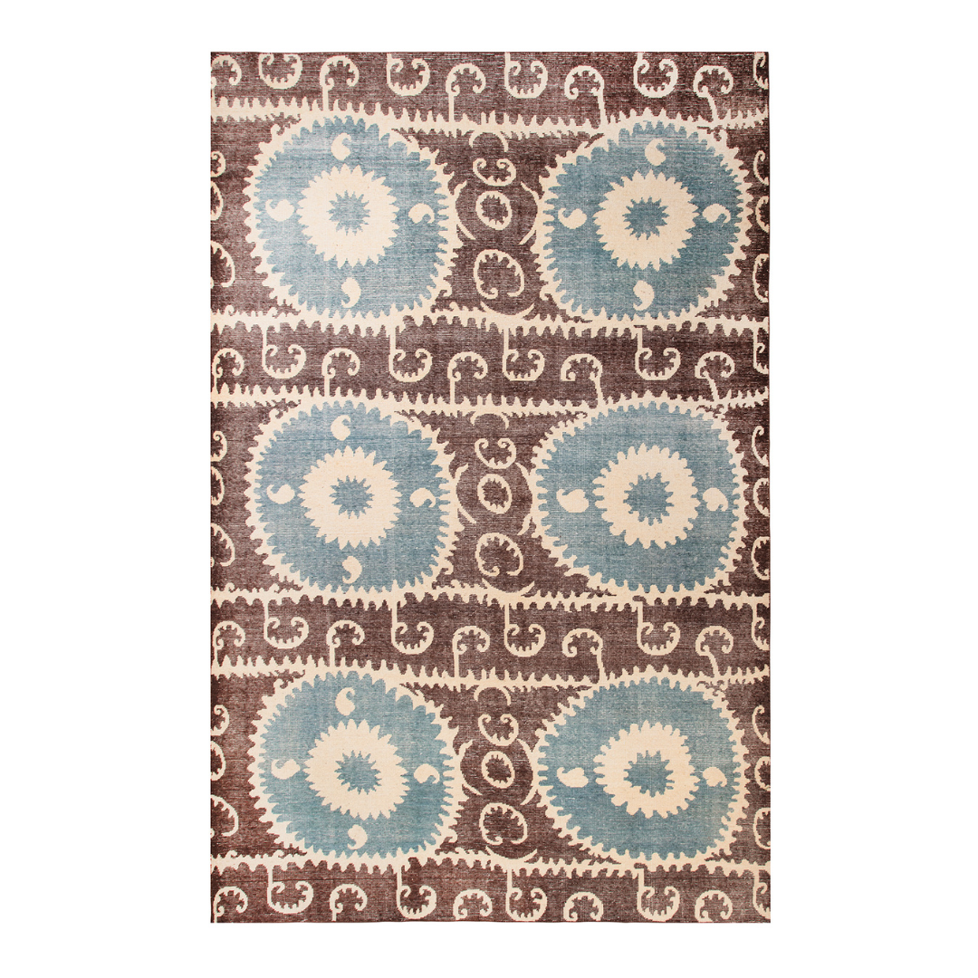 Khiva Hand Knotted Rug - Custom Colours & Size