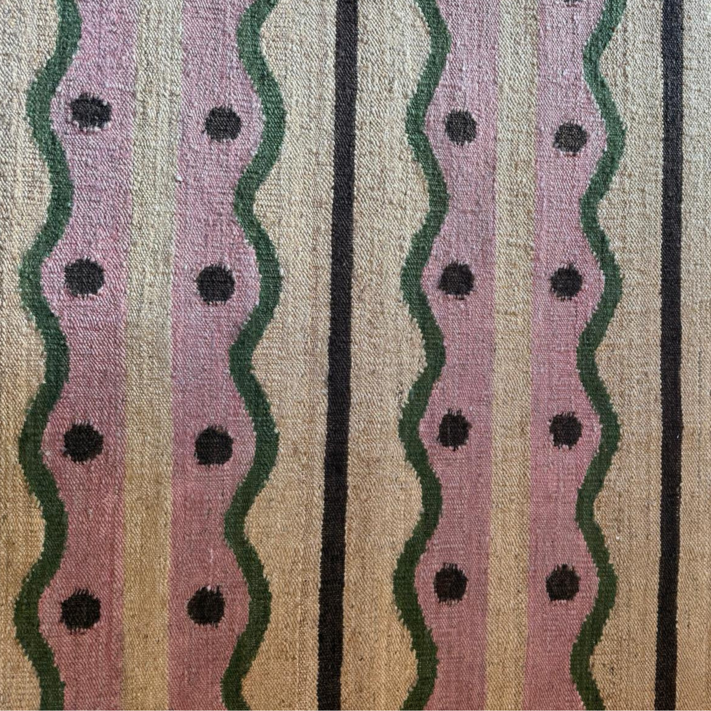 Skye - Pink, Brown & Green 1.5m x 2.5m
