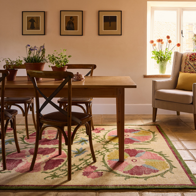 Samarkand Hand Knotted Rug - Custom Colours & Size
