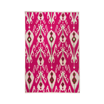 São Paulo Hand Knotted Rug - Rosa