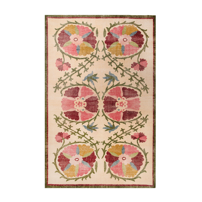 Samarkand Hand Knotted Rug - Custom Colours & Size