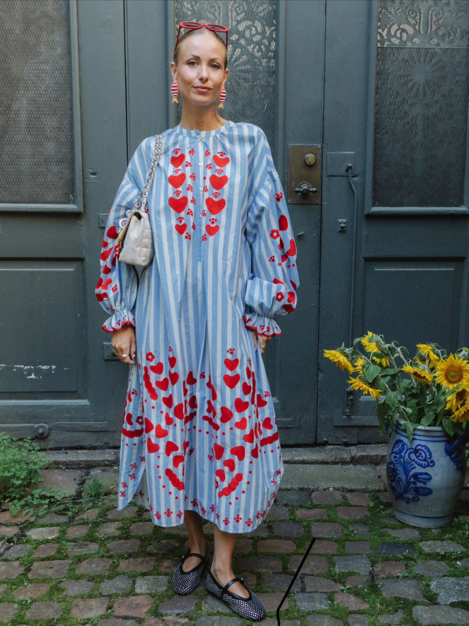 SISSEL Edelbo - Elisabeth Dress - Vintage Stripes