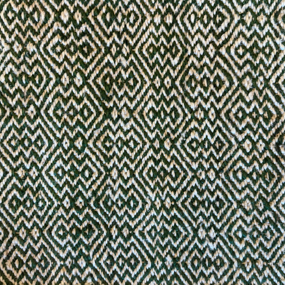 Triple Diamond Jute Rug - Custom Colour & Size