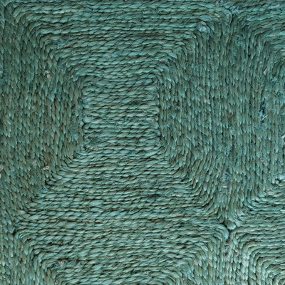 Chequered Dyed Jute Rug - Custom Colour & Size