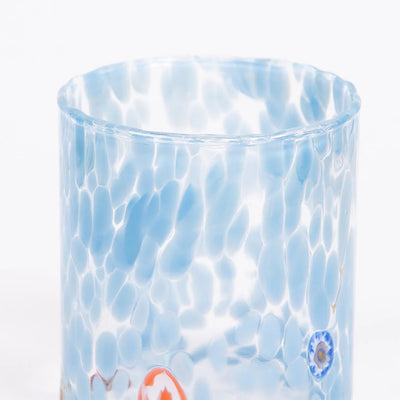 Murano Glass Tumbler - Aquamarine