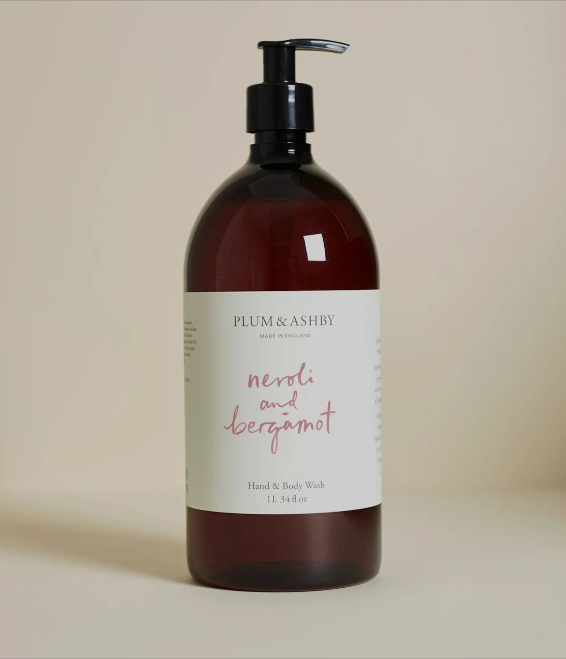 Plum & Ashby Hand and Body Wash Neroli & Bergamot