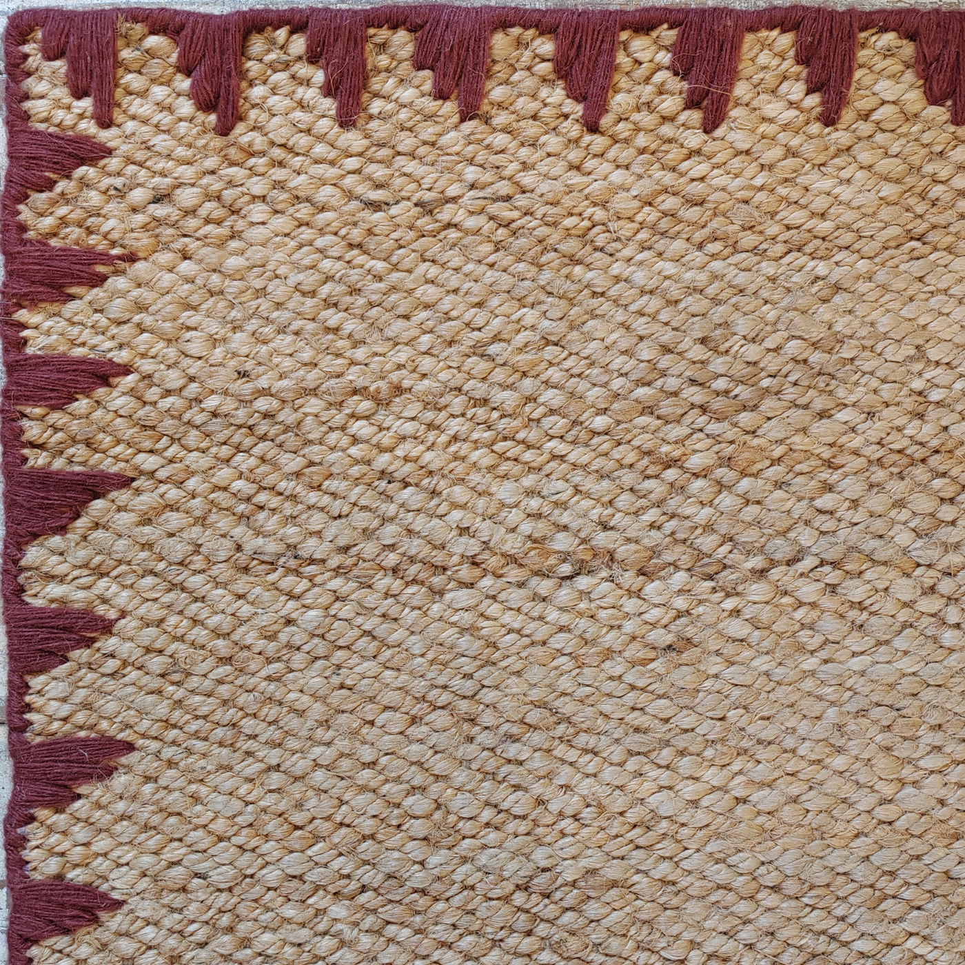 Morston Quay Jute Rug - Custom Colours & Size