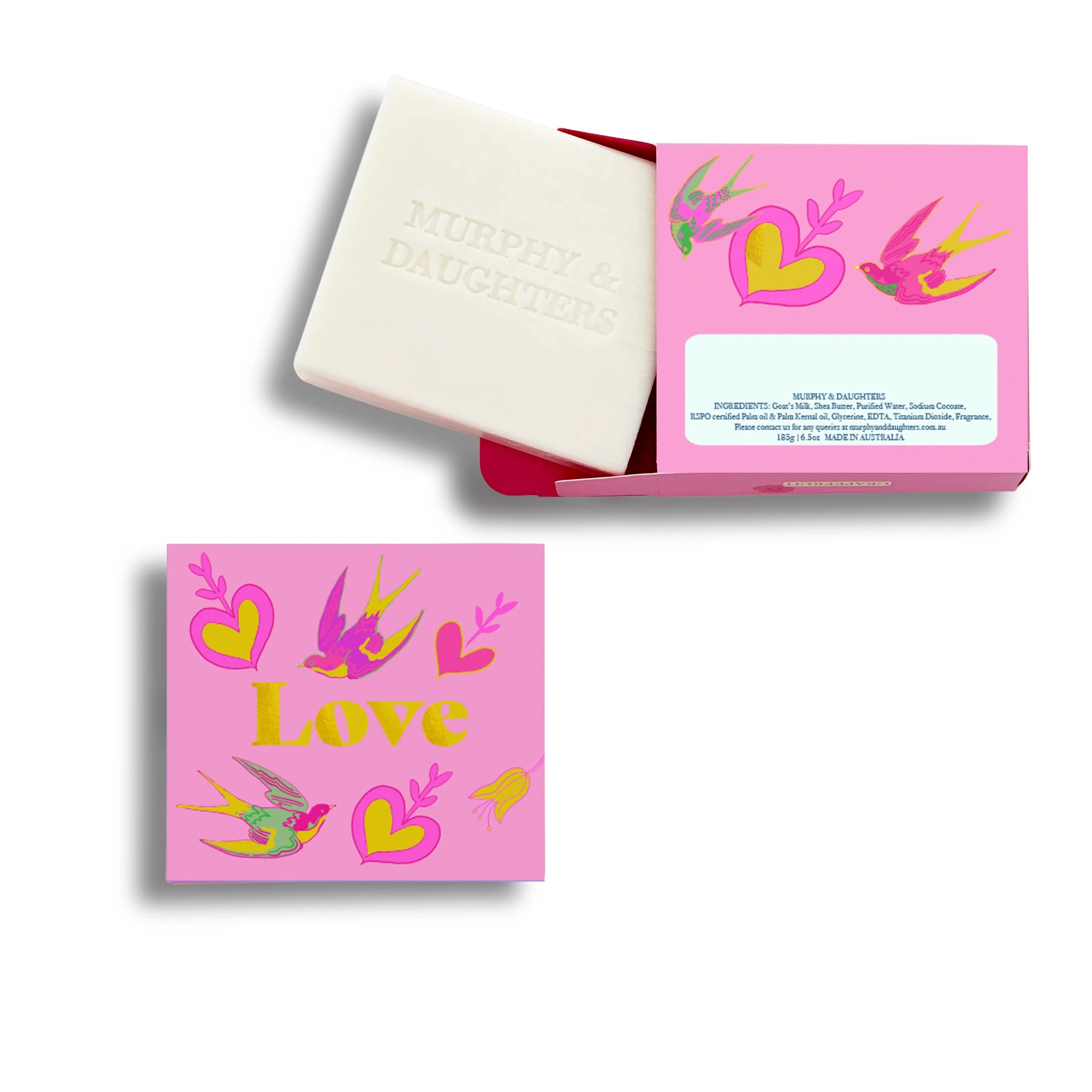 Murphy & Daughters Soap Love Geranium Bombay Sprout Ltd