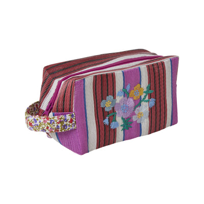 Rice - Recycled Plastic Makeup Bag - Floral