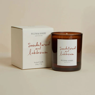 Plum & Ashby - Sandalwood & Labdanum Candle