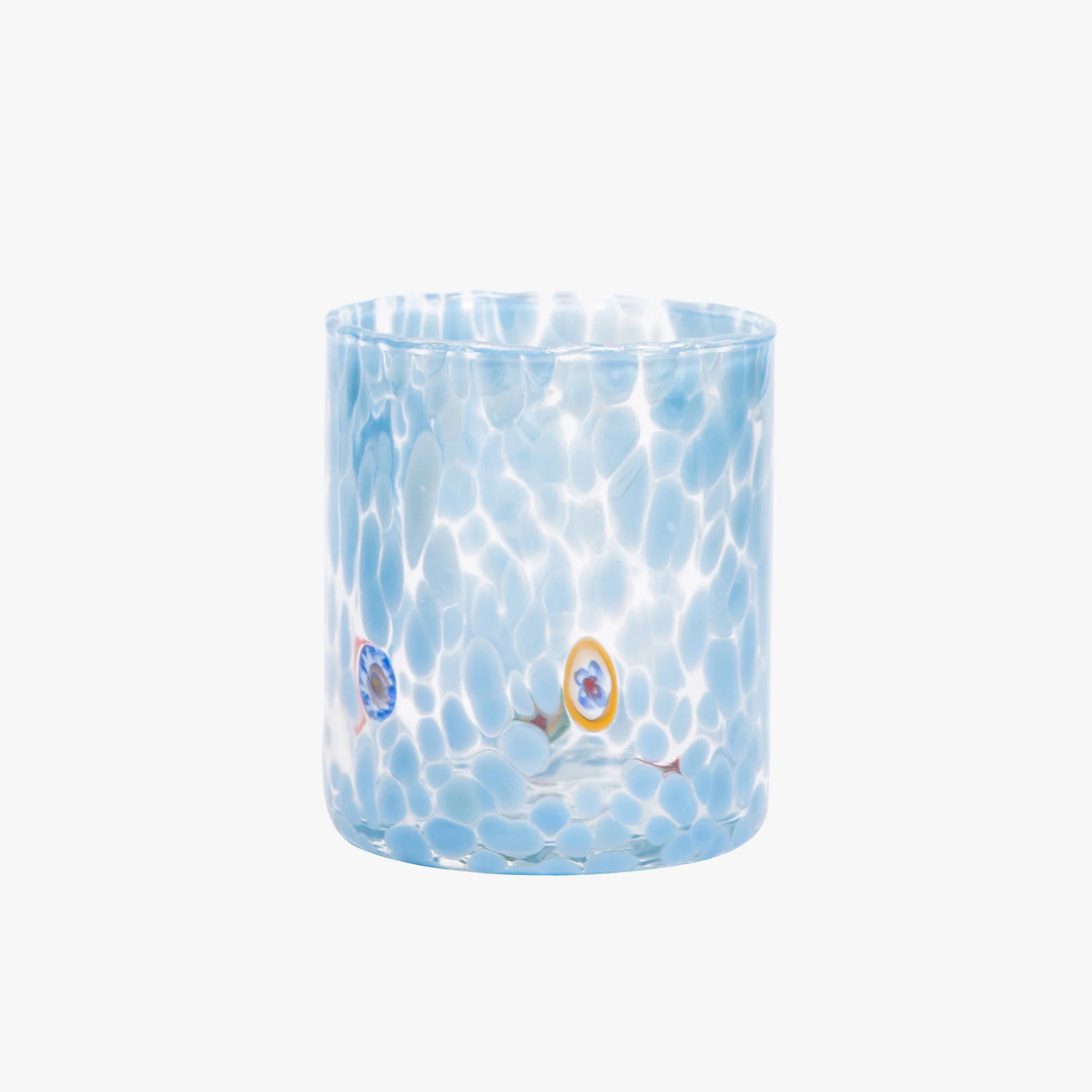Murano Glass Tumbler - Aquamarine