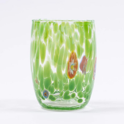 Murano Glass Tumbler - Green