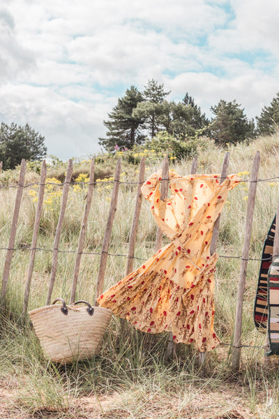 Hollyblocks - Avebury Poppy Wrap Dress