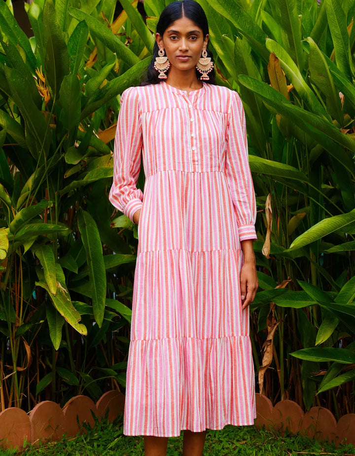 pink city dress Pink City Prints Julia Dress