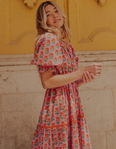 Pink City Prints - Calypso Dress