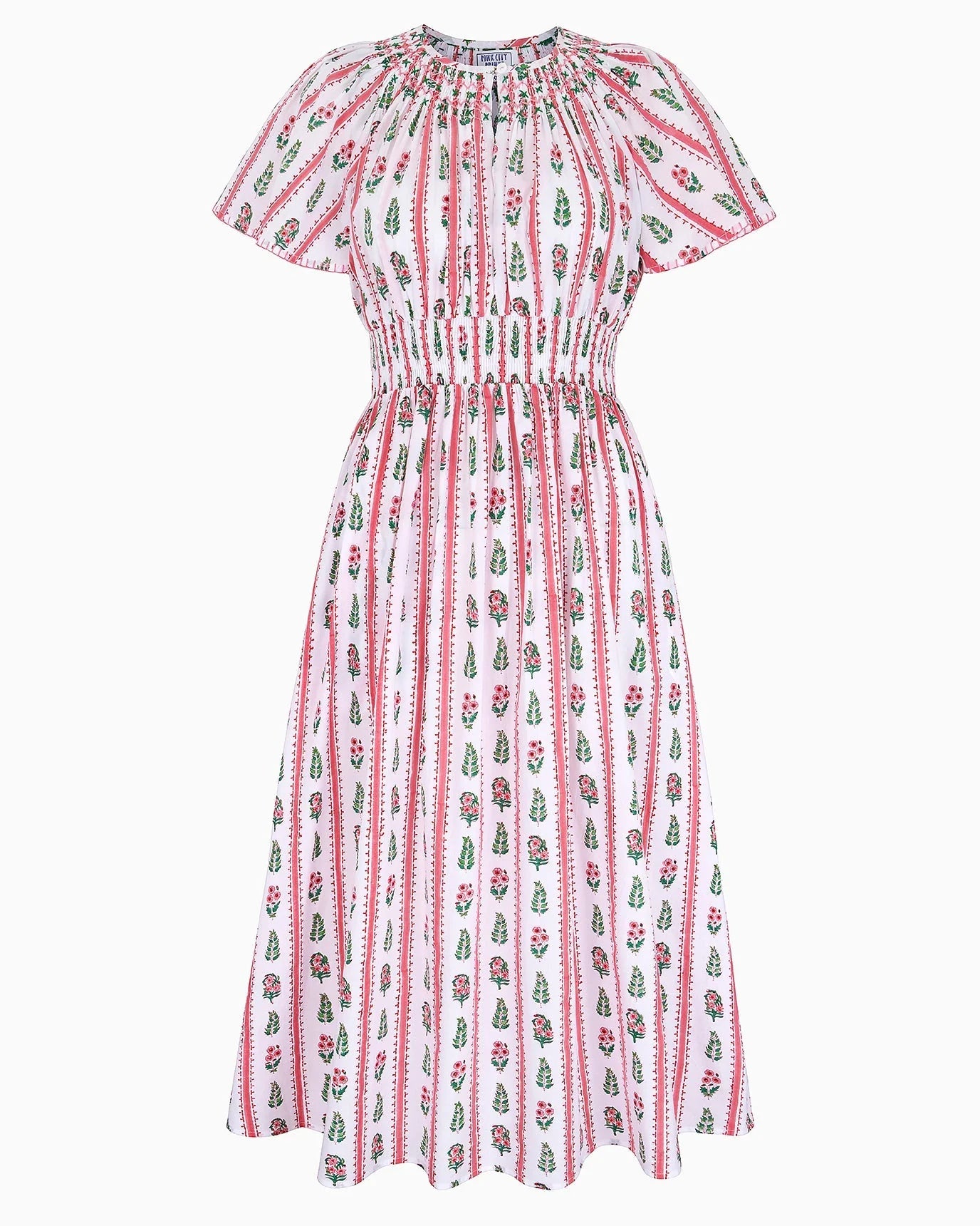 Pink City Prints - Pink City Stripe Tamsin Dress