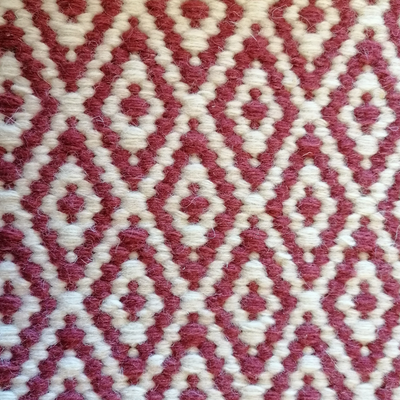Diamond Hand Woven Wool Rug - Custom Colours & Size