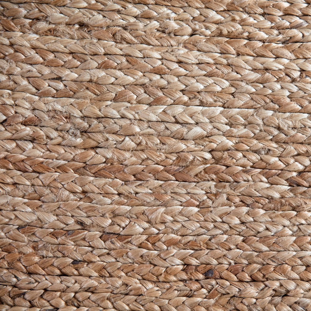 Chunky Jute Hand Woven Rug - Natural - 1.2 x 1.8m