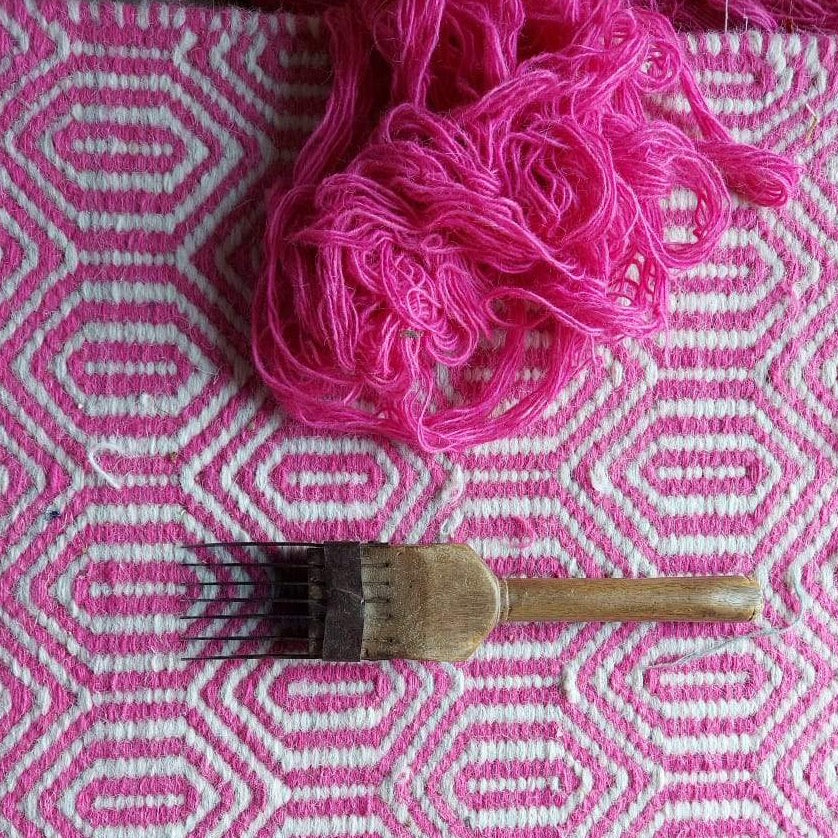 Jaipur Hand Woven Wool Rug - Custom Colours & Size