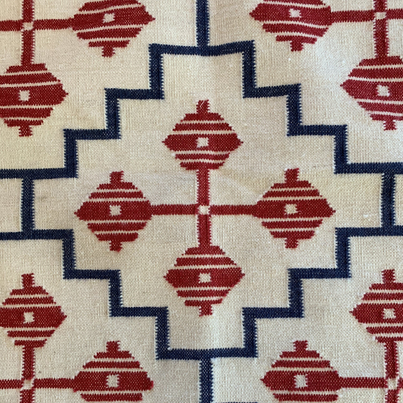 Traditional Agra Flatweave Rug - Custom Colours & Size