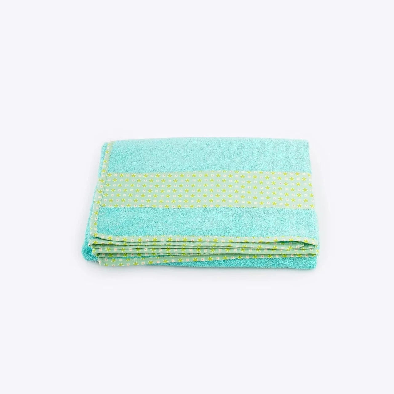 Petit Pan Bath Towel - 2 Sizes - Blue & Green