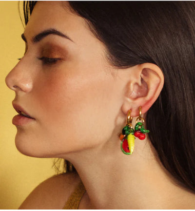 Sandralexandra - Triple Grocery Earrings