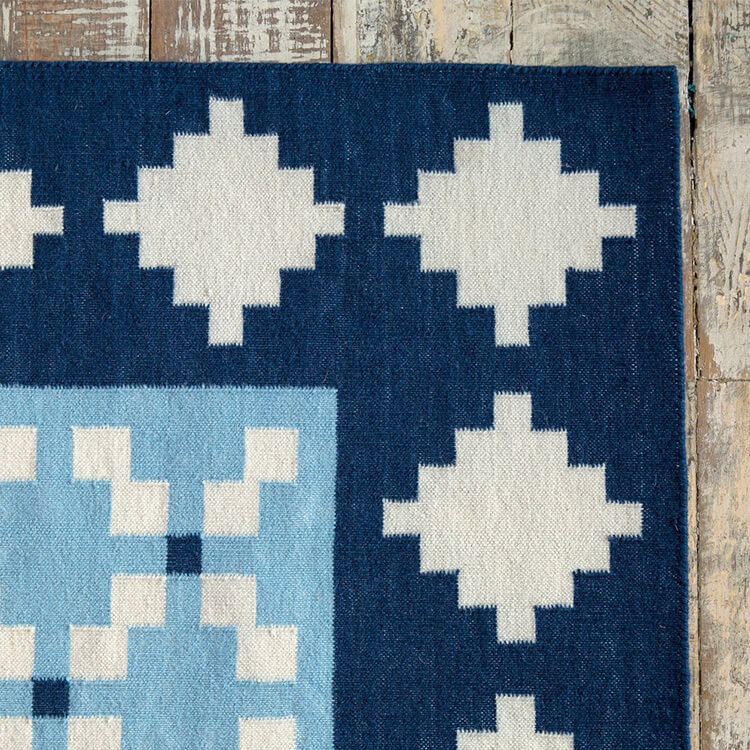 Bombay Rug Burnham | Traditional Indian Dhurrie Rug | Bombay Sprout – Bombay ...