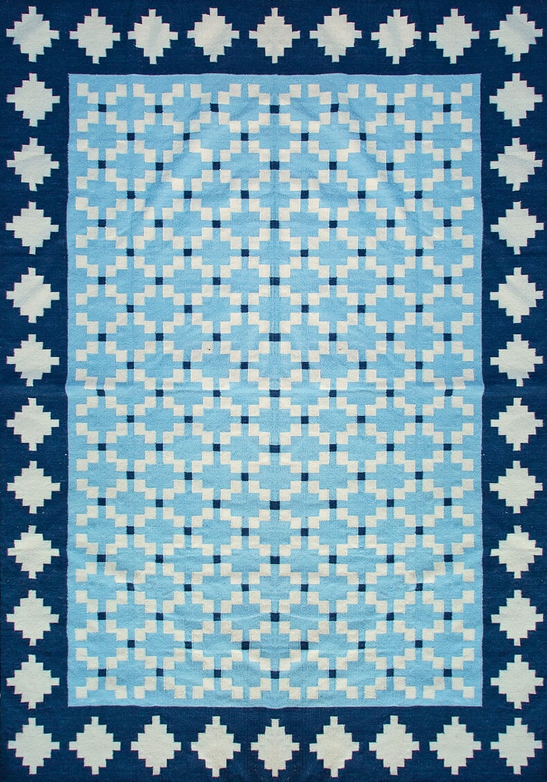 Bombay Rug Burnham | Traditional Indian Dhurrie Rug | Bombay Sprout – Bombay ...
