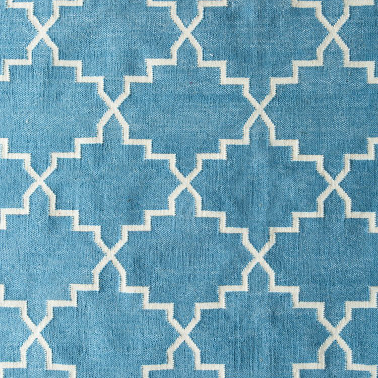 Lattice Flatweave Rug - Custom Colours