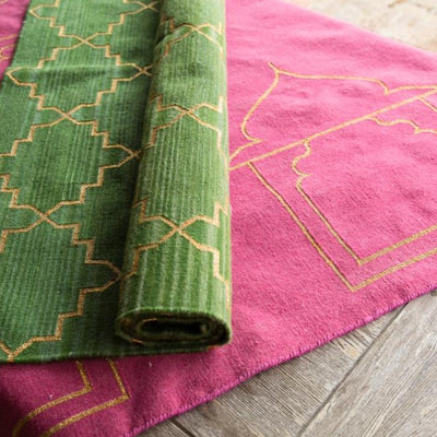Lattice Flatweave Rug - Custom Colours